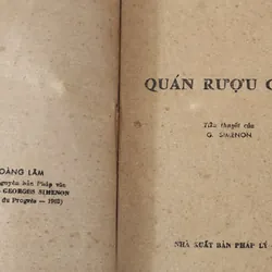 Tiểu thuyết Pháp của Georges Simenon - QUÁN RƯỢU CALA 715398