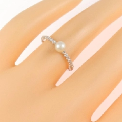 Nhẫn ngọc trai Akoya K10WG 4.2mm 668352