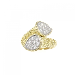 Nhẫn kim cương K18YG/PT900 0.80CT 667226