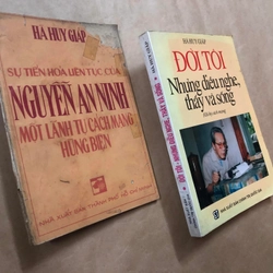 Lô sách Đời tôi - Những điều nghe, thấy và sống và Sự tiến hoá liên tục của Nguyễn An Ninh