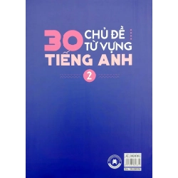 30 Chủ Đề Từ Vựng Tiếng Anh - Tập 2 - Trang Anh 280634