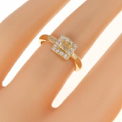 Nhẫn kim cương K18YG 0.08CT 671740
