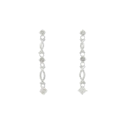 K14WG Bông tai kim cương 0.22CT - Hàng hiệu Chính hãng