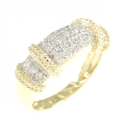 Nhẫn kim cương K18YG/K18WG 0.14CT