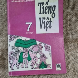 Tiếng Việt lớp 7 , sách giáo khoa 9x