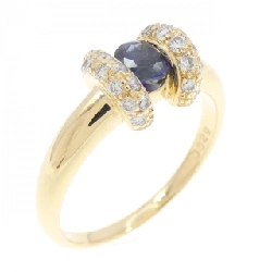 Nhẫn Sapphire 750YG 0.50CT - Hàng hiệu Chính hãng