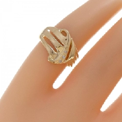 Nhẫn đính hôn kim cương K18YG - Hàng hiệu Authentic 853082