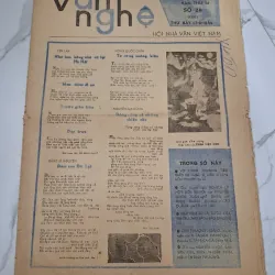 Báo Văn nghệ Số 24 (1337) - Nguyễn Gia Nùng, Yến Lan, Nông Quốc Chấn