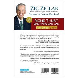 Nghệ Thuật Bán Hàng Bậc Cao - Bí Quyết Chốt Deal Mọi Thời Đại (Bìa Cứng) - Zig Ziglar 27906