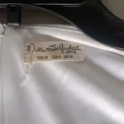 Đầm trắng Miss Selfudg size 10 989511