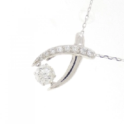 Dây chuyền kim cương PT900/K18WG 0.44CT - Hàng hiệu Chính hãng 857649