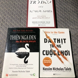 BỘ 3 CUỐN : THIÊN NGA ĐEN & DA THỊT TRONG CUỘC CHƠI & TRÒ ĐÙA CỦA SỰ NGẪU NHIÊN 462999