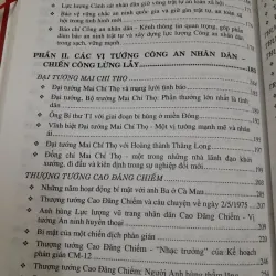 Các vị tướng CÔNG AN NHÂN DÂN- Khí phách và Những chiến công. Bs. Quý Long & Kim Thư 788597