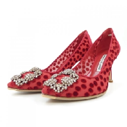 【Mã giảm giá】Giày cao gót MANOLO BLAHNIK 661145