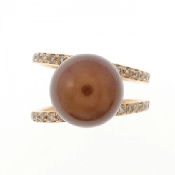 Nhẫn ngọc trai đen 750PG 10.0mm 668771