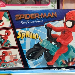 Đồ chơi siêu nhận người nhện spiderman đi xe đạp chạy bằng pin HX143 355861