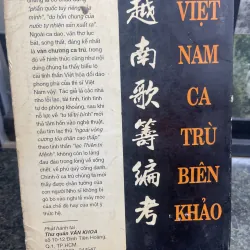 Việt Nam ca trù biên khảo Đỗ Bằng Đoàn Đỗ Trọng Huề 748697