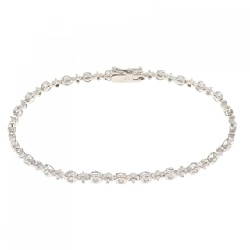 K18WG Vòng tay kim cương 1.00CT - Hàng hiệu Chính hãng 874591