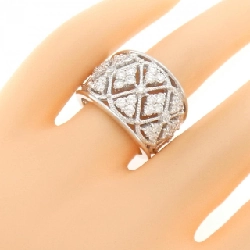 Nhẫn kim cương K18WG 1.02CT 672420