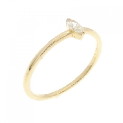 【Sản phẩm mới】Nhẫn kim cương K18YG 0.10CT