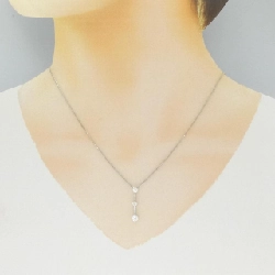 Dây chuyền kim cương ba viên PT900/PT850 0.50CT - Hàng hiệu Chính hãng 859616