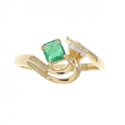 Nhẫn Emerald K18YG - Hàng hiệu Authentic 850640