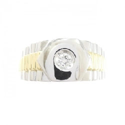 Nhẫn kim cương PT900/K18YG 0.10CT - Hàng hiệu Authentic 848124