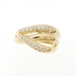 Nhẫn kim cương K18YG 0.20CT - Hàng hiệu chính hãng 847482