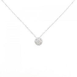 K18WG Dây chuyền kim cương 0.140CT - Hàng hiệu Chính hãng