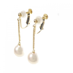 K18YG Bông tai ngọc trai Akoya 8.4mm - Hàng hiệu Chính hãng 874031