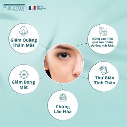 Mặt nạ giảm nếp nhăn và bọng mắt Placentor Anti-Wrinkle Pads Anti-Pouch - Ry Store 186696