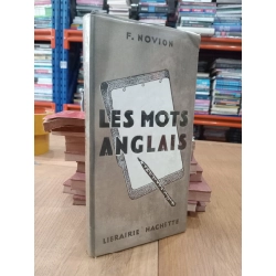 Les mots anglais - F. Novion 539382