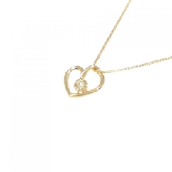 Dây chuyền kim cương hình trái tim K18YG 0.03CT - Hàng hiệu chính hãng 862535