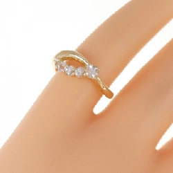 Nhẫn Sapphire Trắng K18YG 673599