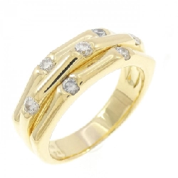 Nhẫn kim cương K18YG 0.36CT - Hàng hiệu Chính hãng