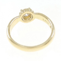 Nhẫn kim cương Solitaire K18YG 0.411CT 673387