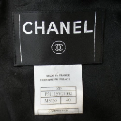 【Mã giảm giá】Áo khoác không cổ CHANEL 639215