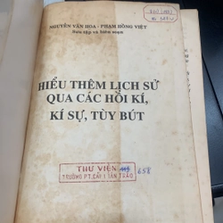 HIỂU THÊM LỊCH SỬ QUA CÁC HỒI KÍ KÍ SỰ TUỲ BÚT 278280