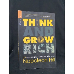 Think and grow rich mới 60% ẩm trang cuối 2015 -HCM205 Napoleon Hill SÁCH KỸ NĂNG
