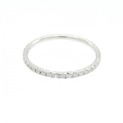 Nhẫn kim cương vĩnh cửu K18WG 0.25CT - Hàng hiệu Authentic