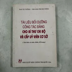 Tài liệu bồi dưỡng công tác Đảng