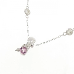 PT900/K18WG Tourmaline Necklace - Hàng hiệu Authentic 860643