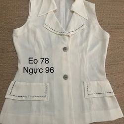 Áo gile trắng 322969