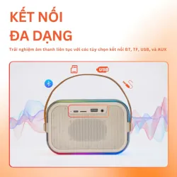 Loa karaoke mini bluetooth iCore ISM69 Kèm 2 Micro 928656