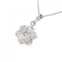 Dây chuyền kim cương hoa PT900/PT850 0.78CT - Hàng hiệu Authentic 860133