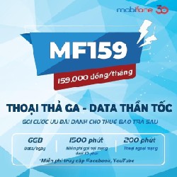 Sim trả sau mf159k/tháng :0905.233.234