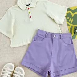 Áo lửng phối nút màu, freesize, shop The Ciu 674229