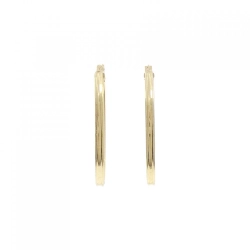 Bông tai hoop 750YG - Hàng hiệu Authentic 871108