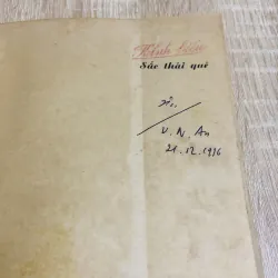 SẮC THÁI QUÊ – Võ Ngọc An ( có chữ ký tác giả) 929270