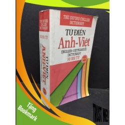 (TẶNG BOOKMARK) Từ điển Anh Việt 90000 từ mới 80% ố bẩn bìa 2017 RBK2608 GIÁO TRÌNH, CHUYÊN MÔN